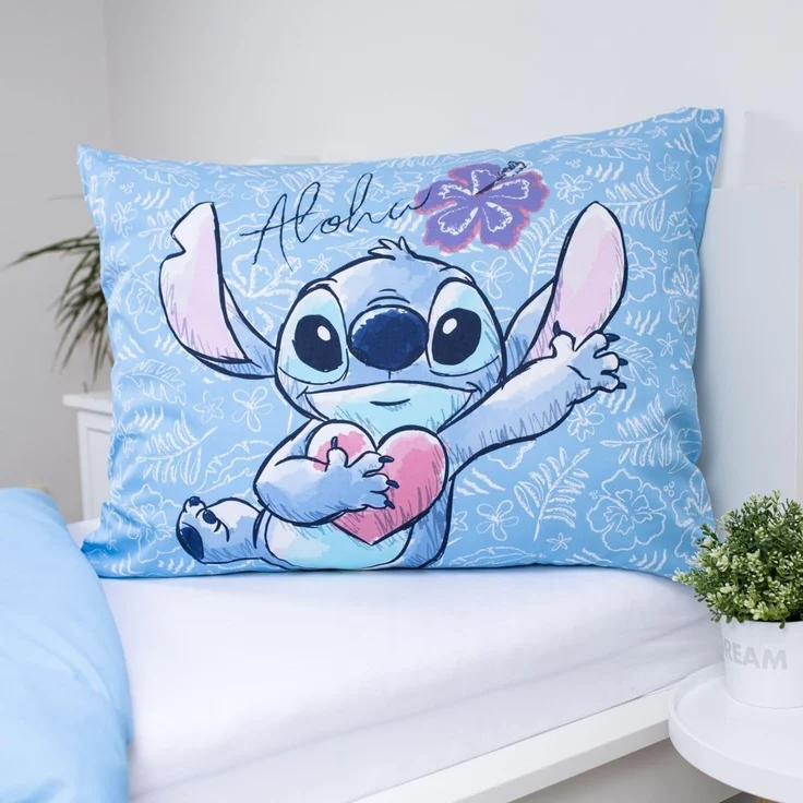 Lilo & Stitch Design Kuschelige Bettwäsche Baumwolle, 140x200 cm & 70x90 cm – Bild 6