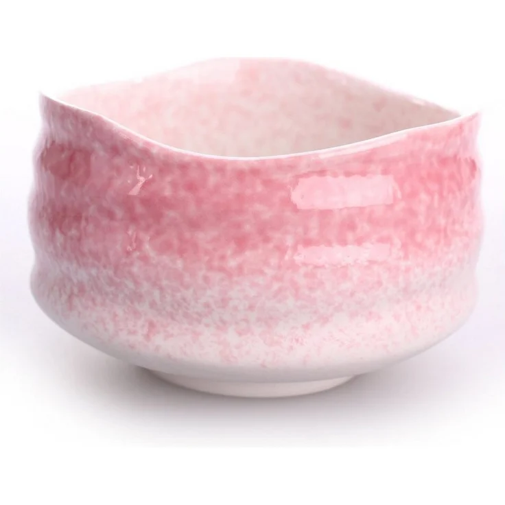Goodwei Teeservice Matcha-Set "Sakura" 80 mit Teeschale, Matchabesen und Besenhalter (4-tlg), 1 Personen, Keramik, handgearbeitet