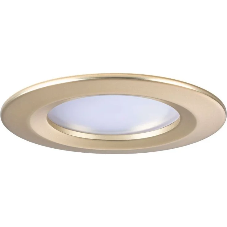 Paulmann 92405 Einbauleuchte LED Nova Coin 3er-Set starr 78mm gold IP44 – Bild 3