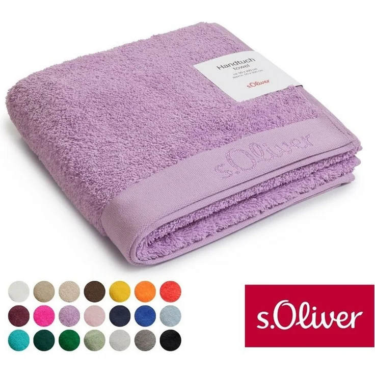 s.Oliver Handtuch s. Oliver Handtuch, Walkfrottier (1-St), besonders weich und saugfähig – Bild 1