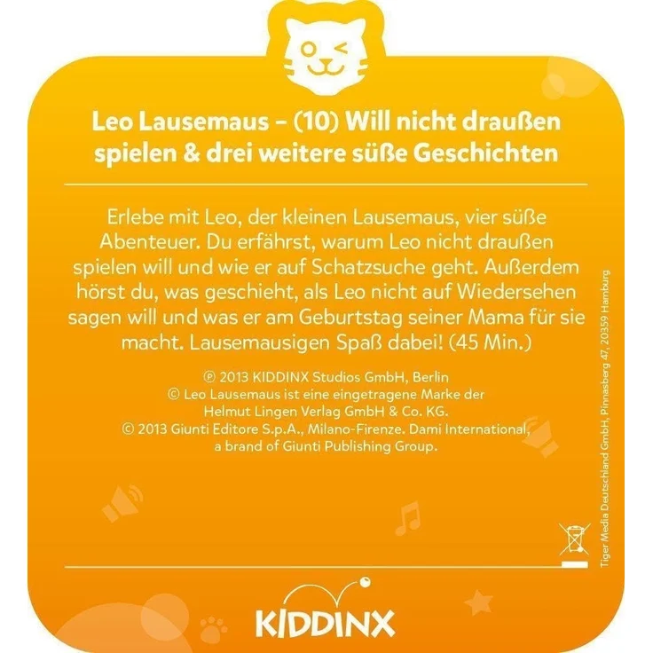 Tiger Media tigercard - Leo Lausemaus 10- 4 süße Geschichten – Bild 9