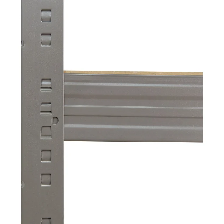 shelfplaza PRO 155x50x50 cm Schwerlastregal in grau mit 4 Böden und 200 kg Traglast pro Boden – Bild 2
