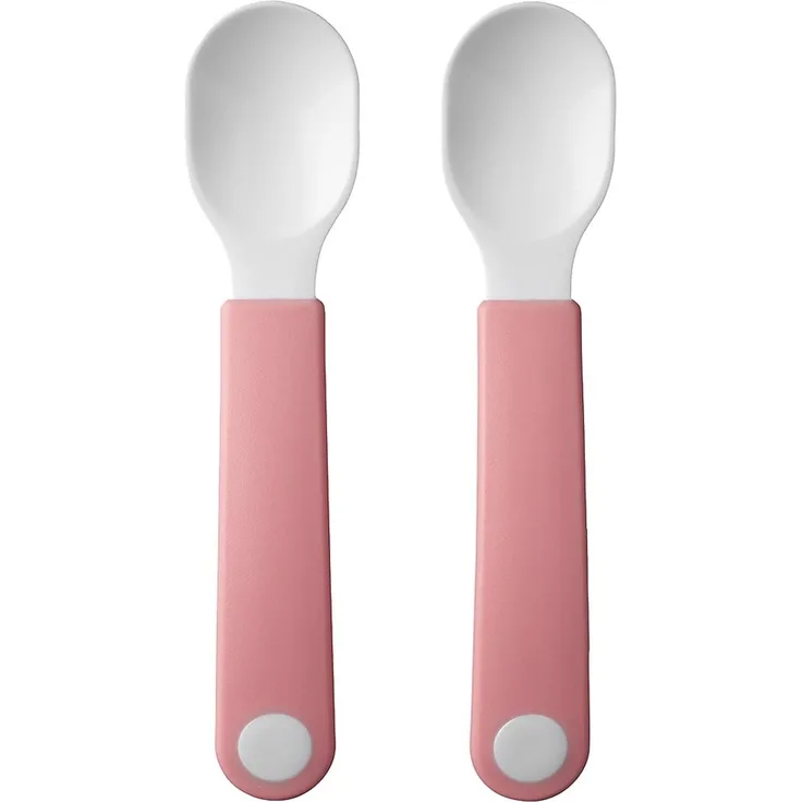 Mepal MIO Lernlöffel deep pink 2er Set