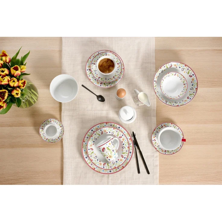 Eierbecher 6er Set Doppio Shanti grün