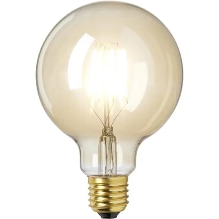 GLÜHBIRNE LED 4W GLOBE BASIC GOLD GLAS Ø95