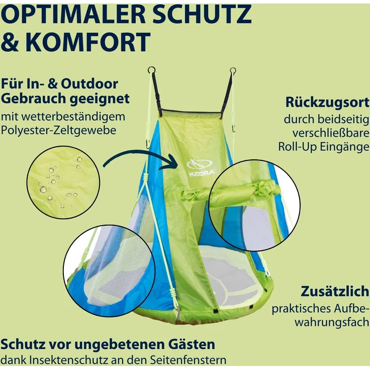 Zelt Cosy Castle für Nestschaukel 110+ – Bild 4