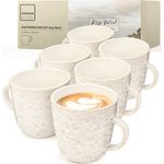 SÄNGER Kaffeebecher Set Key West - 6 teilig aus Steingut