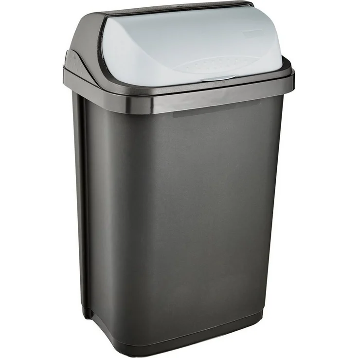 keeeper Mülleimer, Abfalleimer mit Scharnierdeckel 25 L – Bild 5