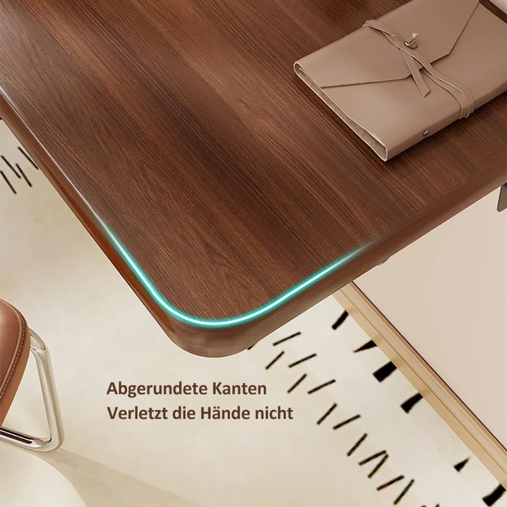 Jumpeak Klapptisch Wandklapptisch, klappbar, Wandmontage, platzsparend,vielseitig, klappbarer Wandtisch -- Optimal für kleine Räume, spart Wohnraum – Bild 4