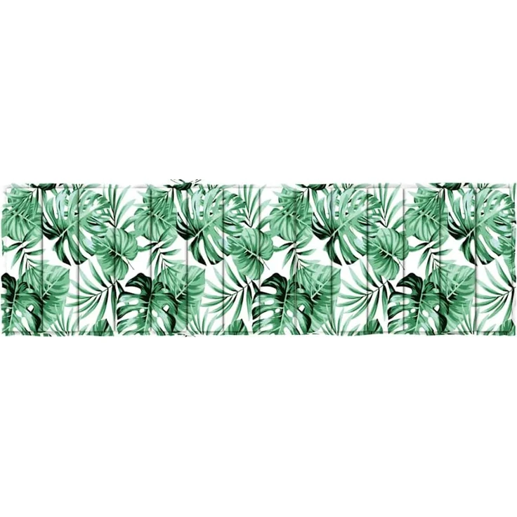 vidaXL Liege-Kissen Blatt Blattmuster 200 x 70 x 3 cm Oxford-Stoff 361440 – Bild 4