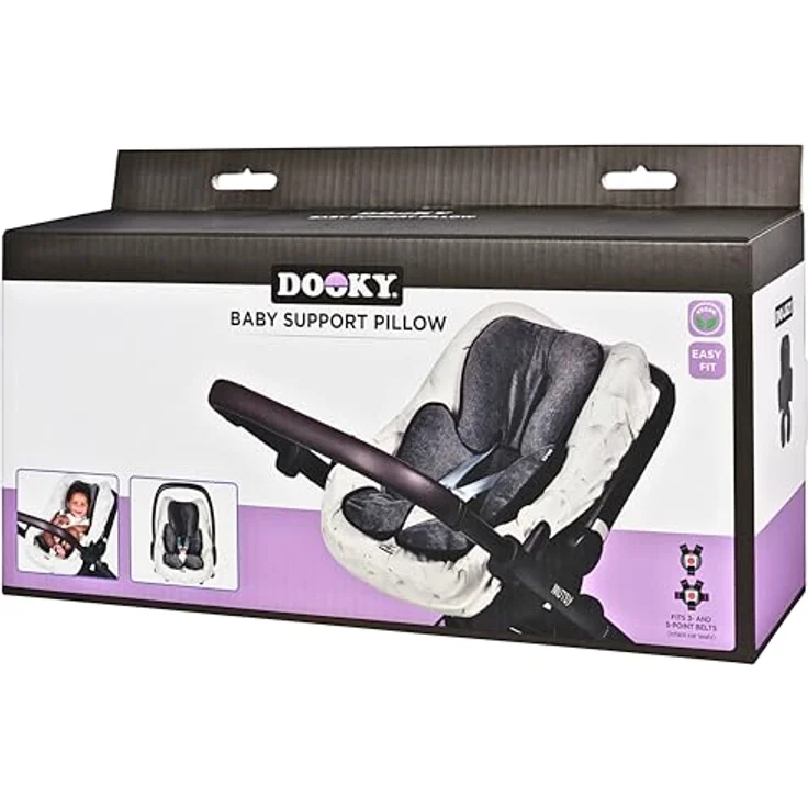 Dooky Baby Support Pillow Grey – Bild 6