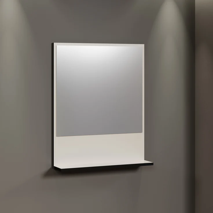 Badezimmer Spiegel Bliss in grau 60 cm – Bild 3