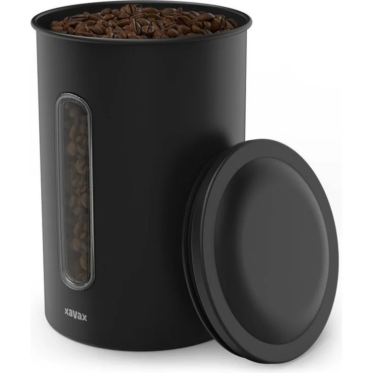 xavax® Kaffeedose 24.5 cm hoch schwarz – Bild 2