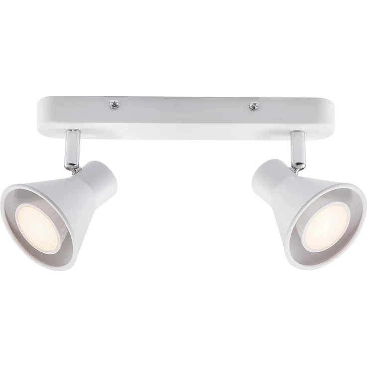 Nordlux Skandinavische Leuchten EIK 2-Spot GU10 Weiss, 45770101