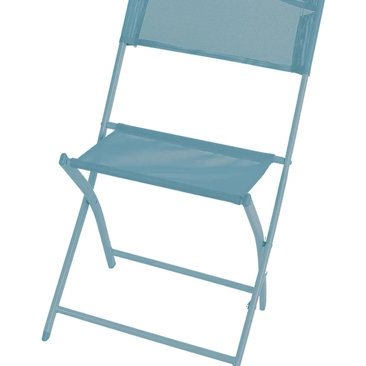 2er Klappstuhl Gartenstuhl Campingstuhl Klappbar klappbar Türkis – Bild 5