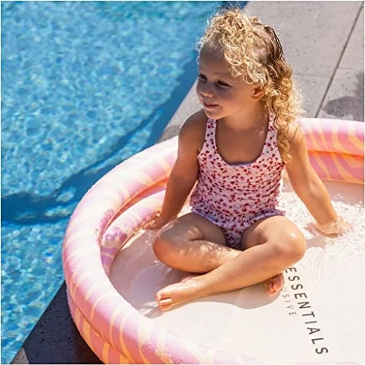 Swim Essentials Pool Swim Essentials Swimming Pool 100 cm Pink Zebra 100x17 cm – Bild 5