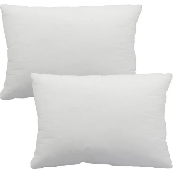 Haus und Deko Kopfkissen Kopfkissen 2er Pack Füllkissen Polyester Innenkissen Sofakissen Dekoki, Bezug: Lutrasil-Vlies, Rückenschläfer,Seitenschläfer,Bauchschläfer, 2er Set – Bild 4