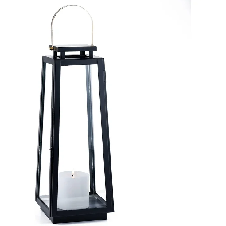Marrakesch Orient & Mediterran Interior Kerzenlaterne 2er Set Skandinavisches Design Balkon Windlicht Gartenlaterne Eirik (2 St), 2er Set – Bild 6