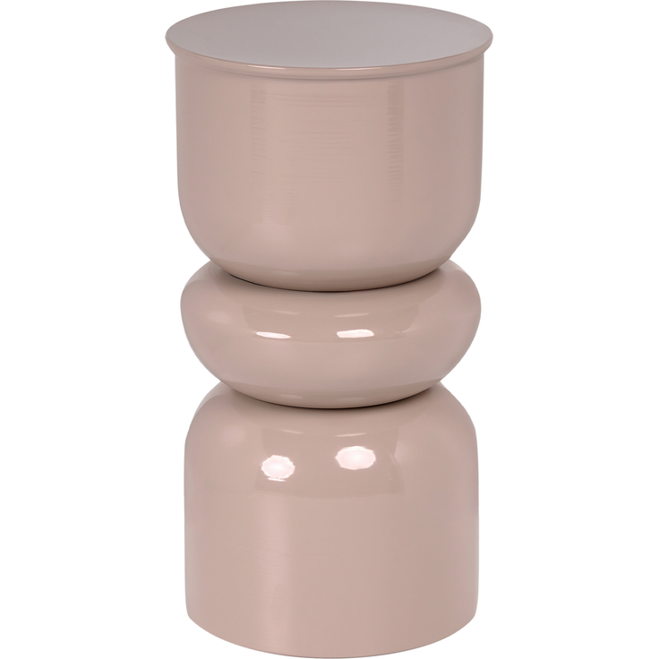 Beistelltisch PAGE Metall Hellbeige