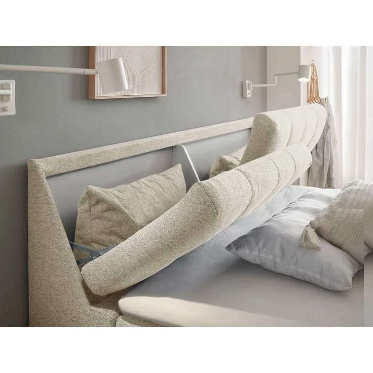 ED Exciting Design Boxbett Atlantis: Flachgewebe, Bettkasten, Topper – Myhomelando, verschiedene Größen & Farben – Bild 2