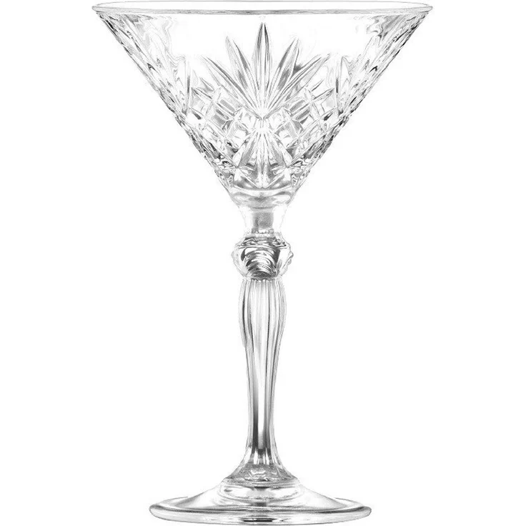 RCR Cocktailglas RCR Melodia Martiniglas 210 ml 6er Set, Kristallglas – Bild 4