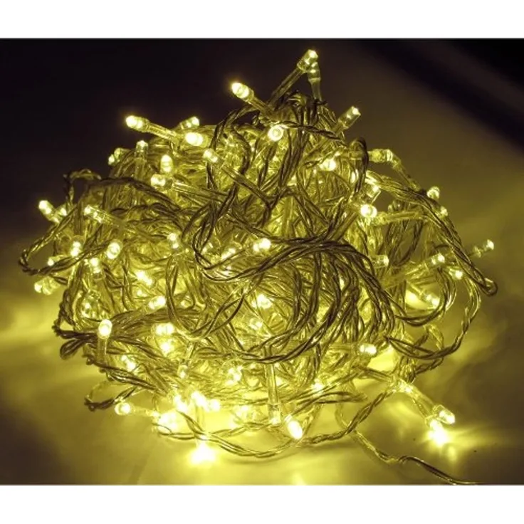 300er LED Lichterkette Außen Innen Partylicht Weihnachtslichterkette warmweiß