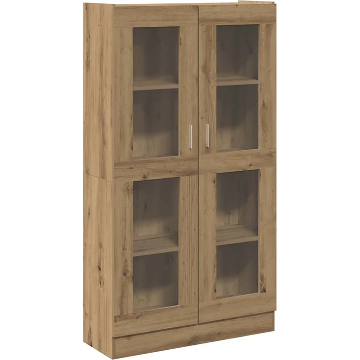 vidaXL Highboard Artisan-Eiche 82,5 x 30,5 x 150 cm Holzwerkstoff 3318719 – Bild 1