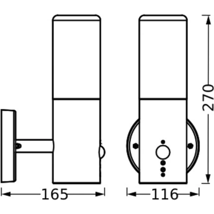 Ledvance Endura Classic Figo Außenleuchte, IP44, Bewegungsmelder, Tageslichtsensor – Bild 8