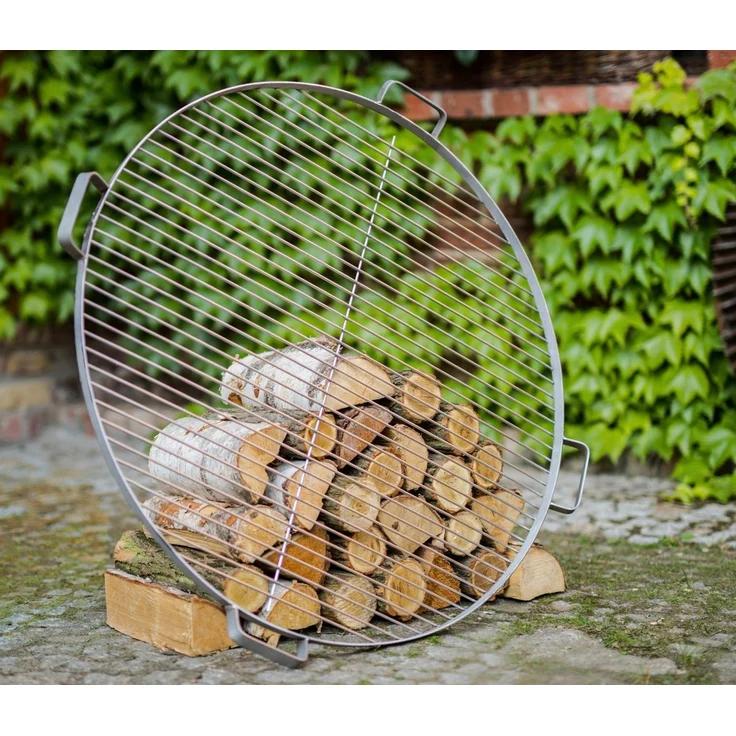 CookKing Edelstahl Grillrost 80 | inkl. 4 Griffen – Bild 1