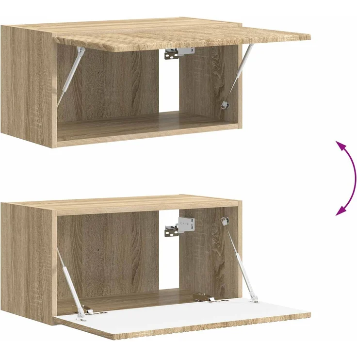 vidaXL TV-Schrankset 6 stk. 31 x 30 x 60 cm Sonoma-Eiche 3409125 – Bild 10