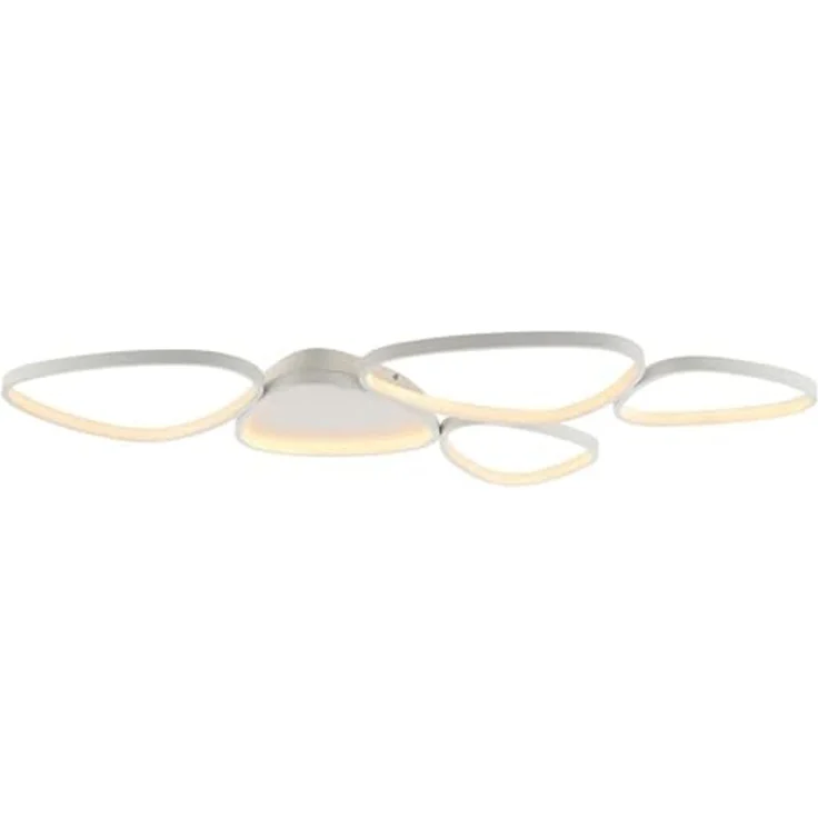 JUST LIGHT Deckenleuchte PEBBLES, Dimmfunktion, LED fest integriert, Warmweiß, LED, dimmbar, Switchmo, Memory, nach Trennung vom Netz – Bild 1