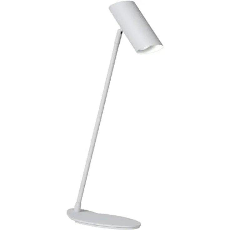 LUCIDE HESTER, Schreibtischlampe dreh- und kippbar, 1xGU10, Weiß, Metall, mit Schalter
