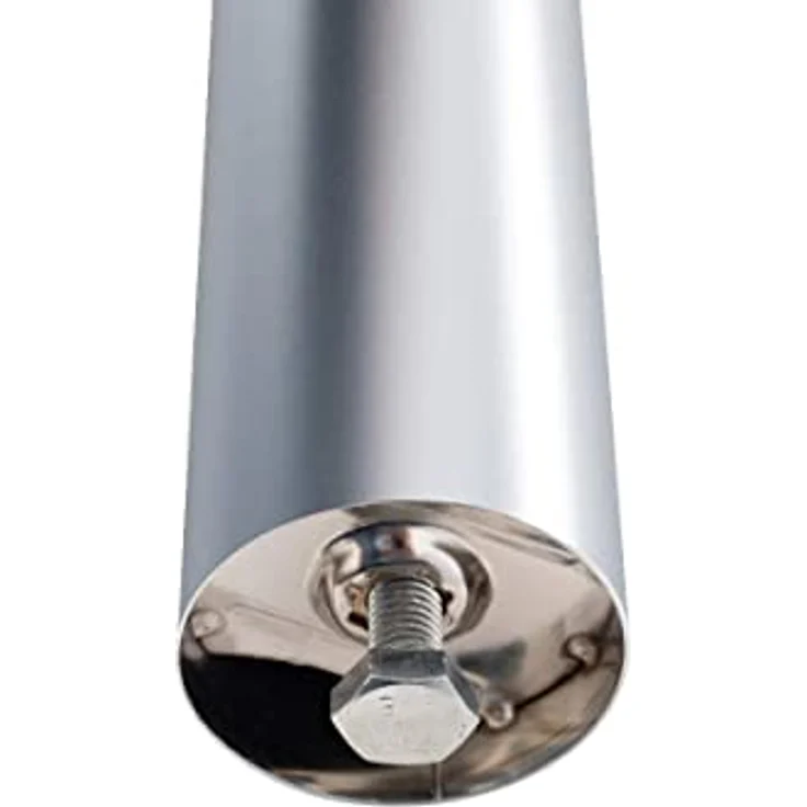 sossai® Tischbein Premium Tischbeine Ø60 mm im Alu-Design, höhenverstellbar +2cm – Bild 7