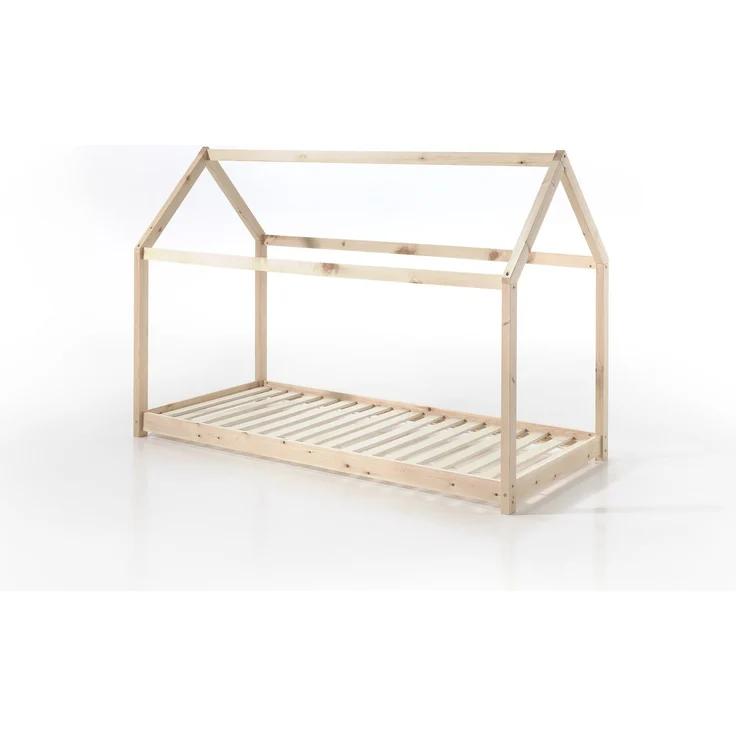Vipack Hausbett, Holz natur, 90x200 cm – Bild 4