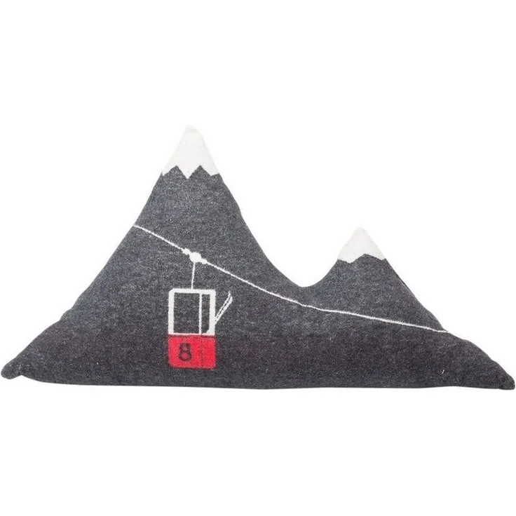 David Fussenegger gefülltes Kissen Silvretta Berg Anthrazit 799598S5