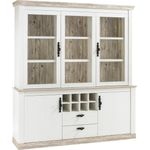 Home affaire Buffet Florenz im romantischen Landhaus-Look, Höhe 205 cm