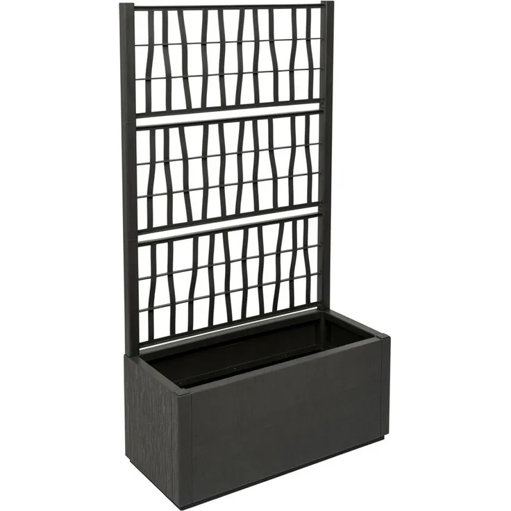 XL SPALIER "Ethica" in Struktur Optik breite Version, Farbe: Anthrazit