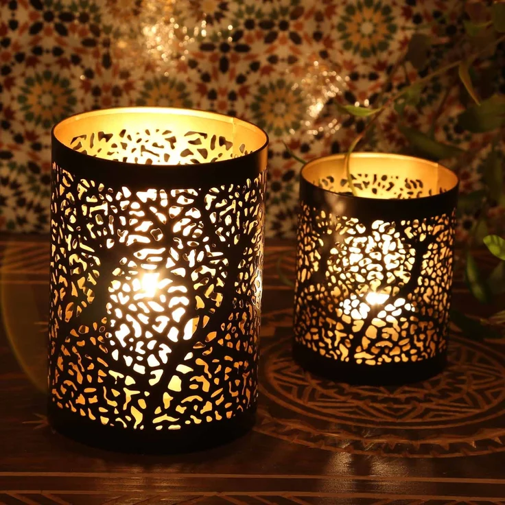 Orientalisches Windlicht Ancona 2er Set – Bild 10