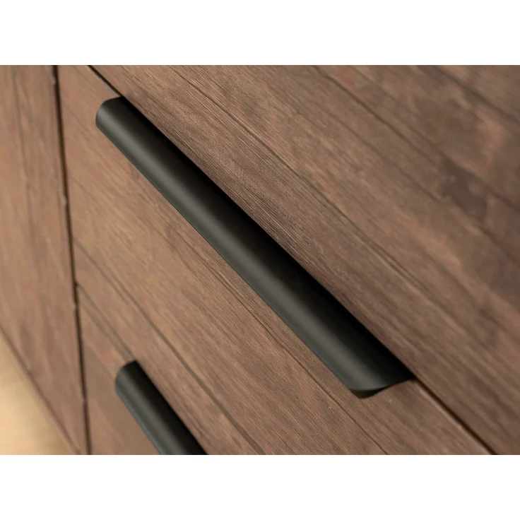 Kommode Xylix Bis 100 1D3SZ (Farbe: Nuss Okapi) – Bild 7