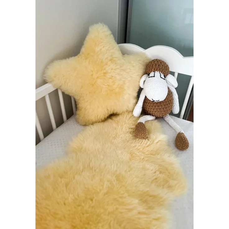 Baby Lammfell waschbar Gerbung versch. Größen Größe: 100-110 – Bild 5
