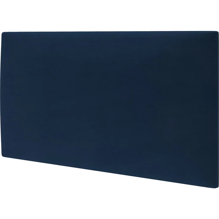 MOLLIS Polsterplatte, Rechteckiges und Dekoratives Wandpaneel, Geeignet als Bettkopfteil oder Aufprallschutz, Reduziert Schall und Verbessert Akustik, aus Schaumstoff, 60 x 30 cm, Marineblau – Bild 1