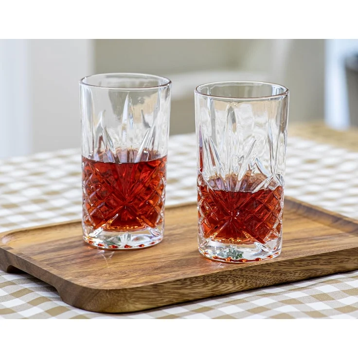 ECHTWERK Longdrinkglas Highball Gläser, Formschöne und robuste Longdrink Gläser-/ Highball Gläser – Bild 6
