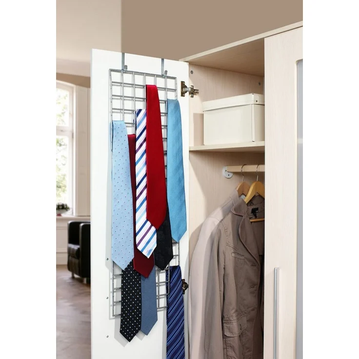 Ruco Hängeaufbewahrung Organizer für Accessoires, Kleideraufbewahrung für Schranktür oder Kleiderstange, Made in Germany – Bild 3