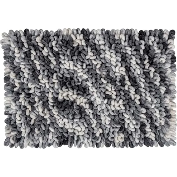 WENKO LERICI Badteppich 60 x 90 cm, Anthrazit – Bild 1