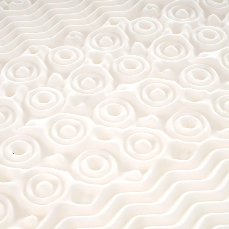 7-Zonen Kaltschaummatratze 90x200x20 cm, Weiß, H3/H2, Bezug waschbar, mit Grifflaschen – Bild 8