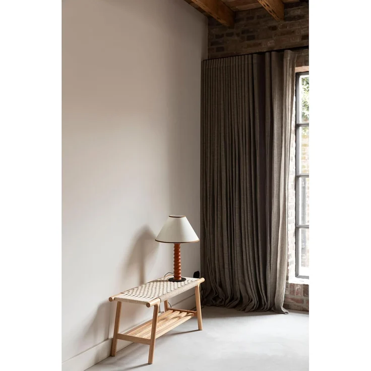 Sitzbank Kintaro aus Eiche | Japandi-Design mit Seilgeflecht – Bild 2