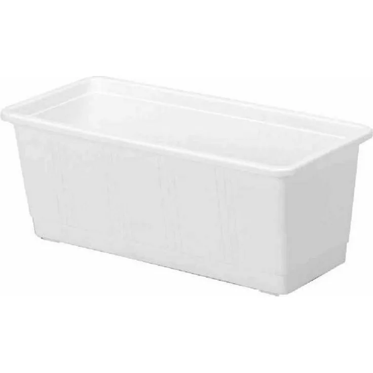 Blumenkasten Standard 80 x 17,5 cm weiß
