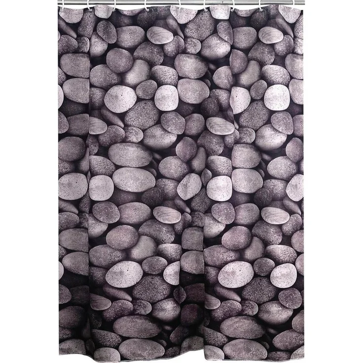 Ridder Duschvorhang Piedras Breite 180 cm (1-tlg) – Bild 1