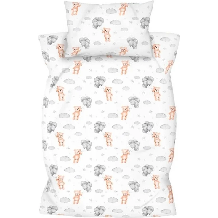 Amilian Kinderbettwäsche 100x135 - Bettwäsche Kinder - Kopfkissenbezug 40x60 cm Babybettwäsche, 2 teilig, 100% Baumwolle, für Mädchen und Jungen – Bild 4