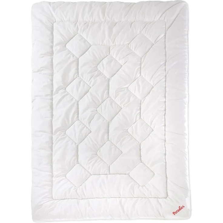 Paradies Kunstfaserbettdecke Prima Bio, Füllung: 100% Polyester, Bezug: 100% Baumwolle kbA, leichte Sommerdecke – Bild 1